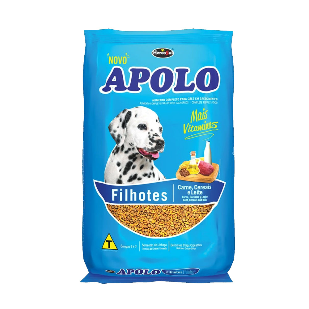 RACION P/PERRO 1KG CACHORRO APOLO