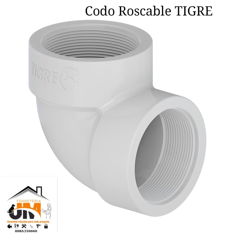 Codo Roscable TIGRE