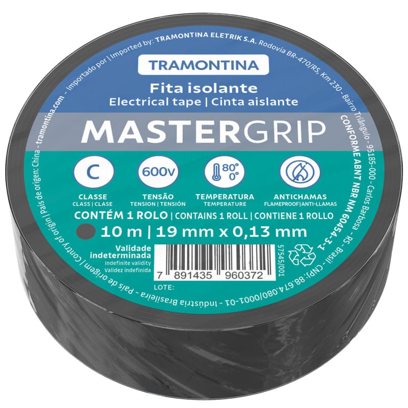Cinta Aisladora Tramontina de Alta Calidad