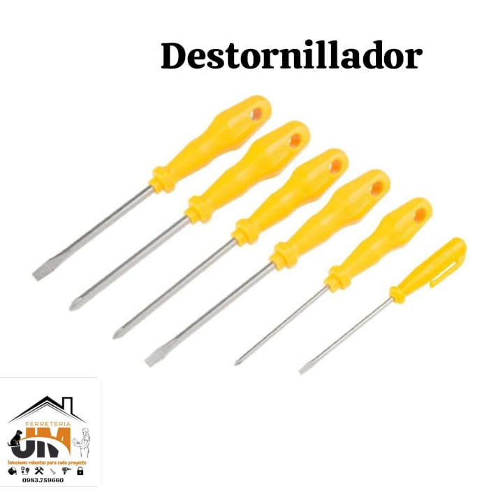 DESTORNILLADOR PLANO