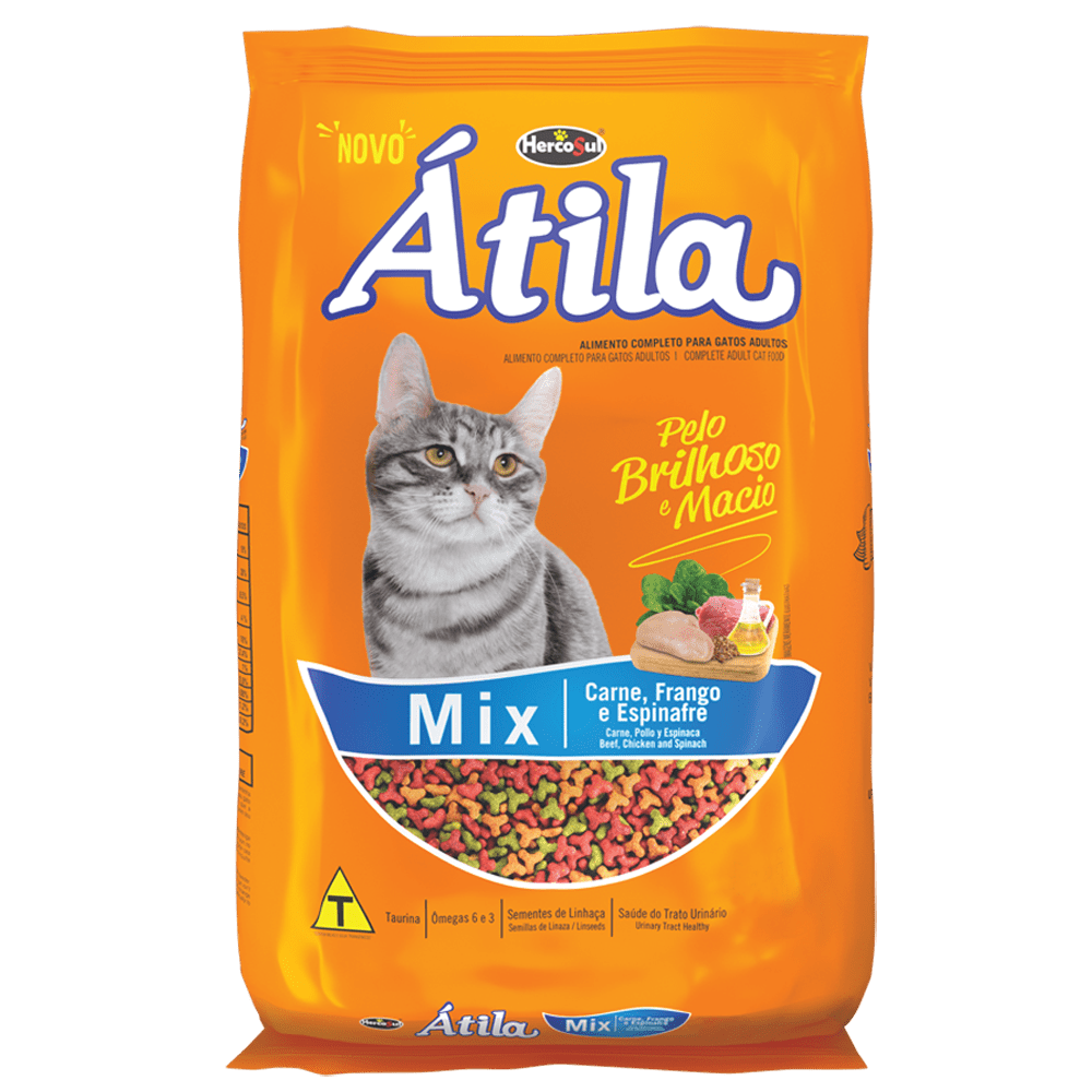 RACION P/GATO ATILA MIX X KG