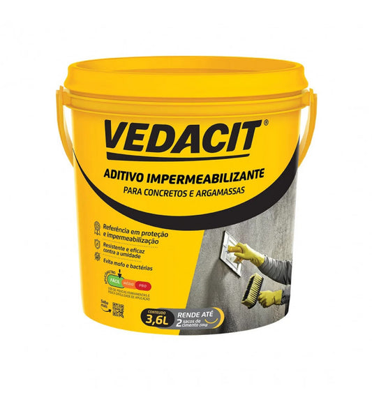 HIDROFUGO 3.6LT VEDACIT IMPERMEABILIZANTE CERESITA