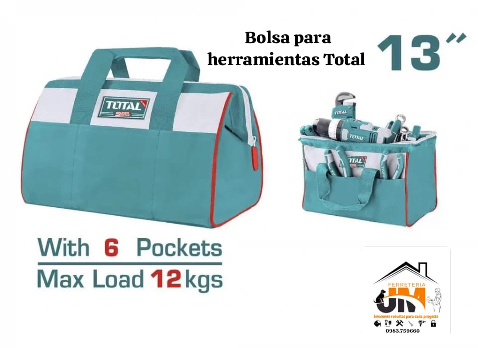 Bolsa para herramientas TOTAL