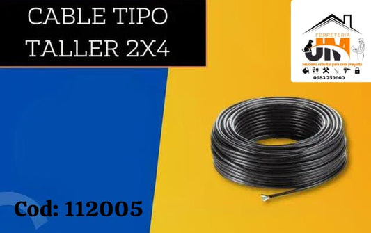 Cable tipo Taller 2x4