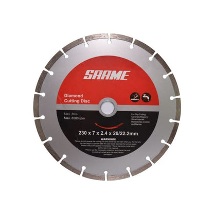DISCO SAAME DE 230X7X2.4X20/22.2MM