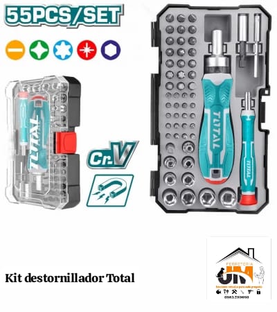 Kit destornillador TOTAL