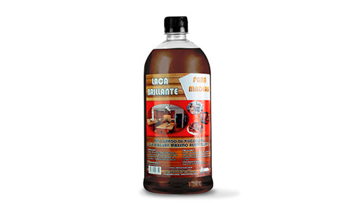 LACA BRILLANTE 1LT P/MADERA QUIMAFLEX