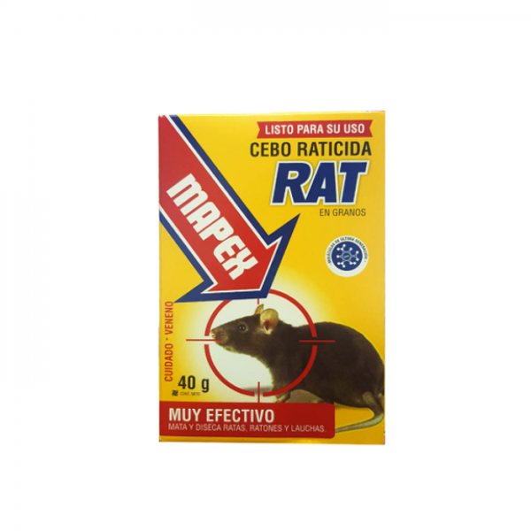 RATICIDA MAPEX RAT 40GR