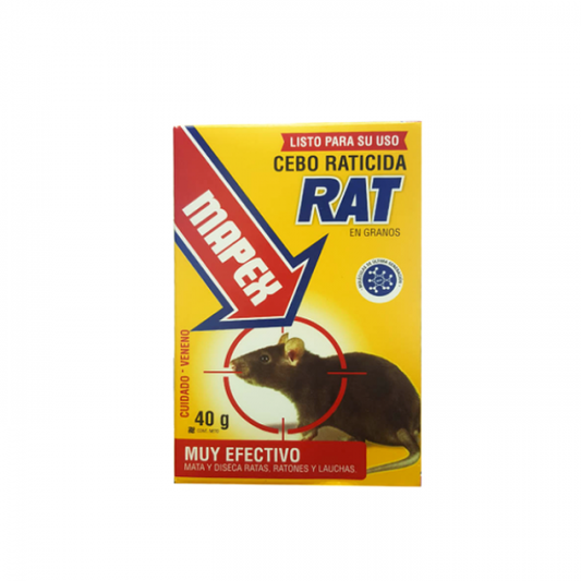 RATICIDA MAPEX RAT 40GR