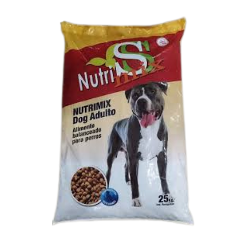 RACION P/PERRO 25KG NUTRIMIX ADULTO X KG