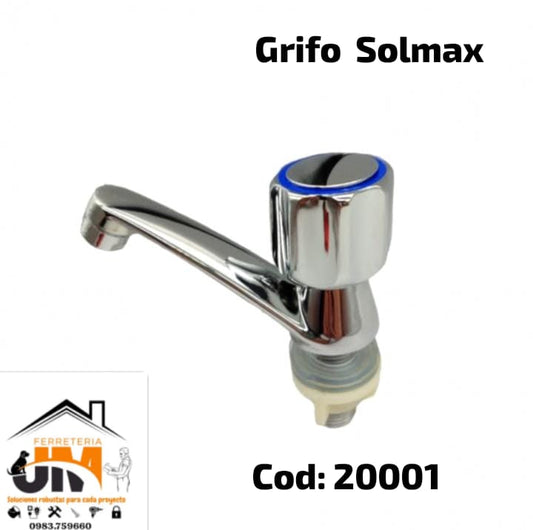 Grifo cromado de Metal    Solmax