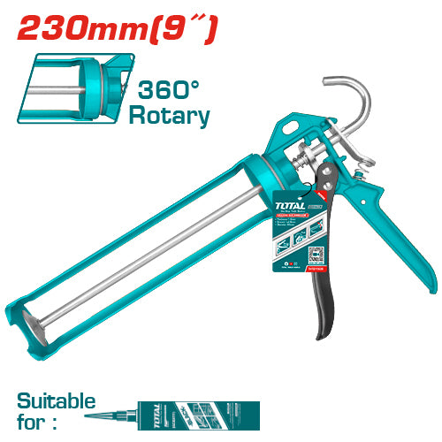 Pistola para Silicona 9" (230 mm) TOTAL