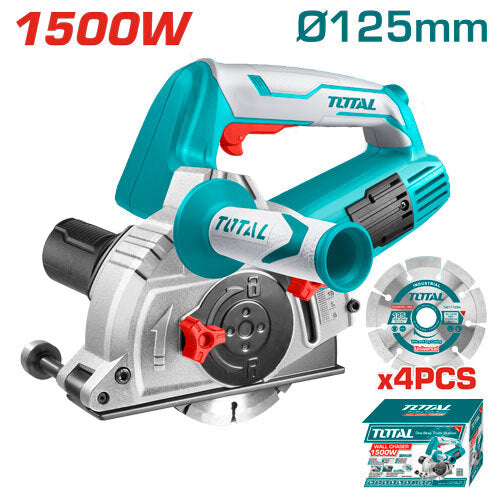Ranuradora de Pared 1500W Ø125 mm TOTAL