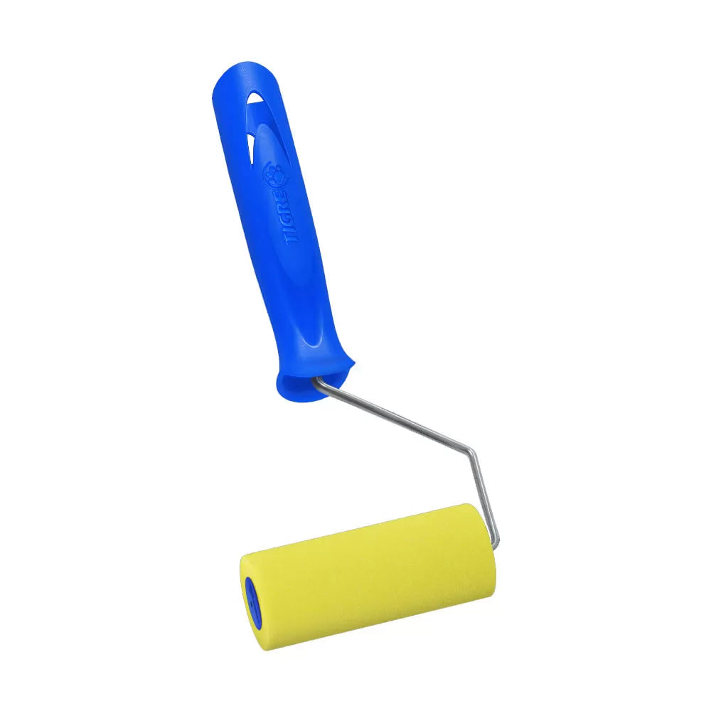 RODILLO 40MM TIGRE ESPUMA AMARILLO                