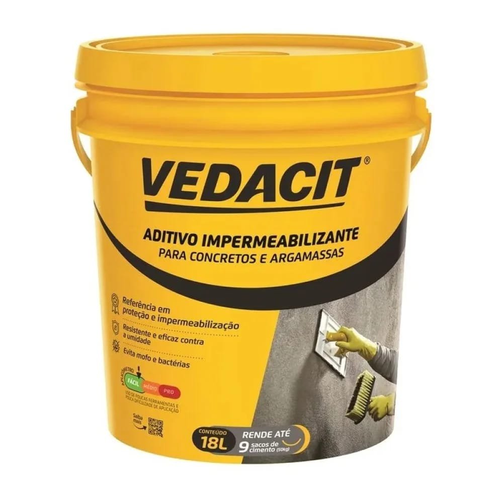 HIDROFUGO 18LT VEDACIT IMPERMEABILIZANTE CERESITA 