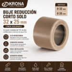 ACOPLE BUJE RED CORTO SOLD 32X25MM KRONA