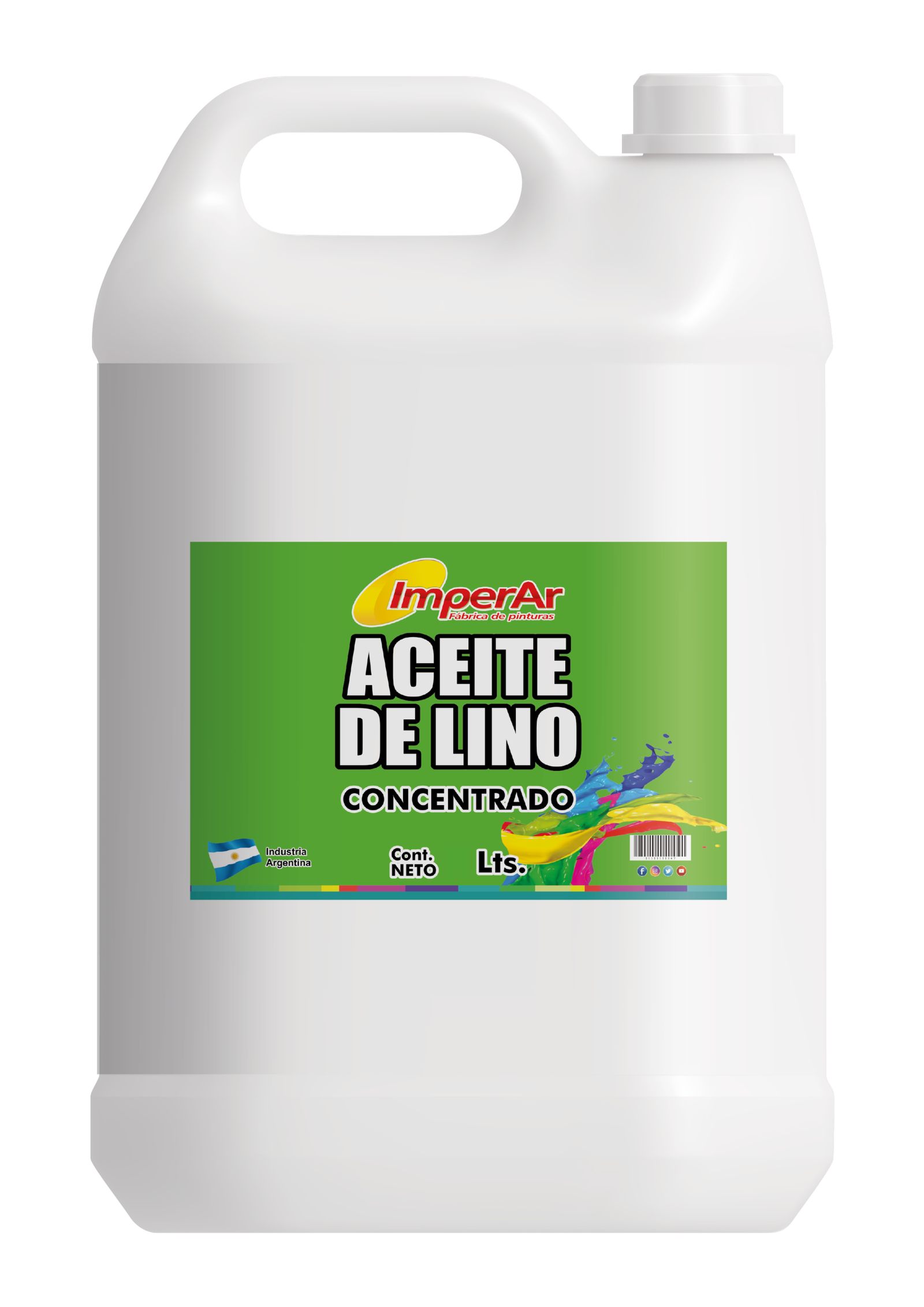 ACEITE DE LINO ACEITE LINO 5LT - Imagen 1