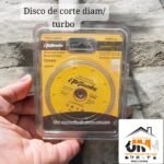 DISCO CORTE 4 5 TURBO 110MM DIAM PORC / MARM FINO