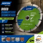DISCO SEGMENTADO 7 NORTON 180X22