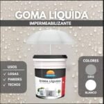 PINTURA GOMA AMANCER 21KG BLANCO GOMA LIQUIDA