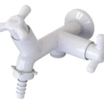 GRIFO PARA LAV DURIN PLASTICO BLANCO