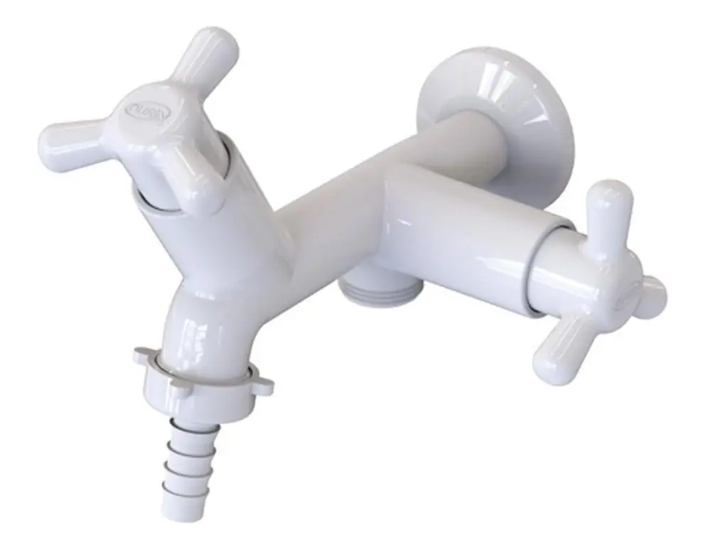 GRIFO PARA LAV DURIN PLASTICO BLANCO GRIFO PARA LAV DURIN PLASTICO BLANCO - Imagen 1