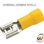 TERMINAL HEMBRA AMARILLO 6MM INTELLI