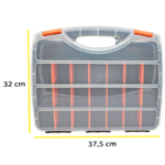 ORGANIZADOR 23 COMPART ITATOOLS GRIS NARANJA