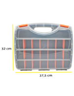 ORGANIZADOR 23 COMPART ITATOOLS GRIS NARANJA