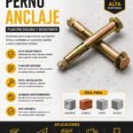 TARUGO MET C / PERNO 8X10 ANCLAJE