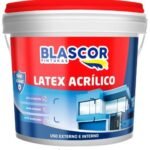 PINTURA LATEX ACRIL BLASCOR 18LTS BLANCO