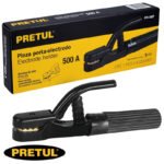 PINZA PARA ELECTRODO 500A PRETUL SOLDADOR REF 24233