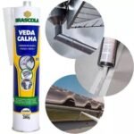 VEDA CALHA 280GR BRASCOLA ALUMINIO