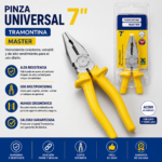 PINZA UNIV 7 TRAMONTINA 41001 / 107