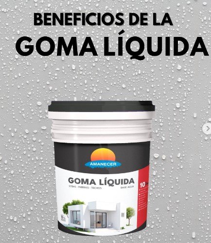 goma liquida PINTURA GOMA AMANCER 3 6LTS GRIS GOMA LIQUIDA - Imagen 1