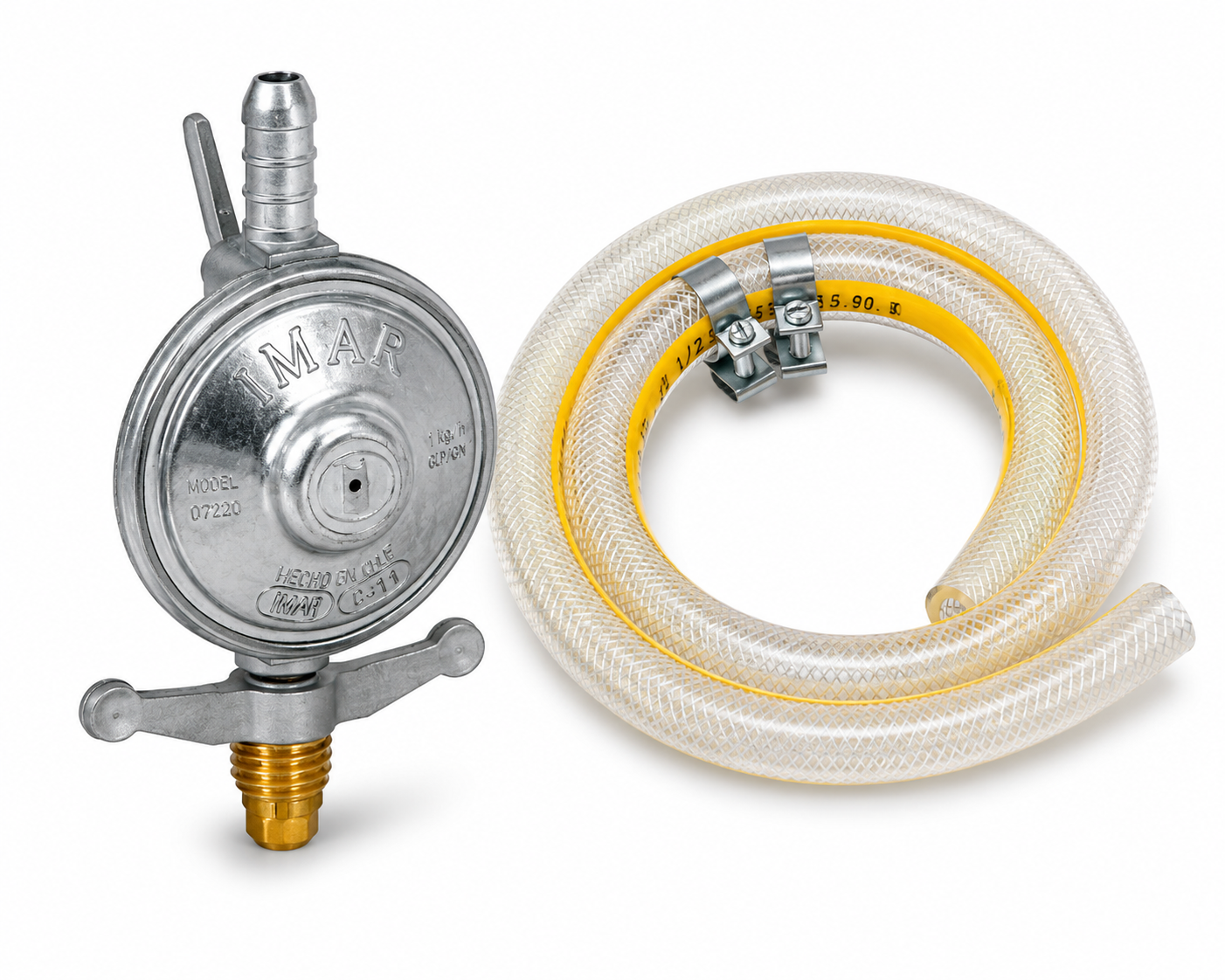 341865d2-1843-4739-bd46-c8b59cc38e92 CONEXION PARA GAS 13KG PAPAIZ C / MANGUERA - Imagen 1