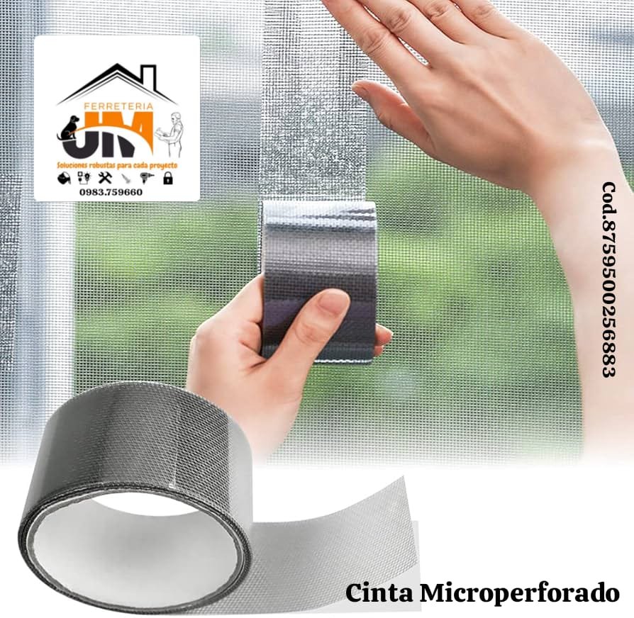 CINTA MICROPERFORADO TRIANGLE TELADA 50MMX02MTS