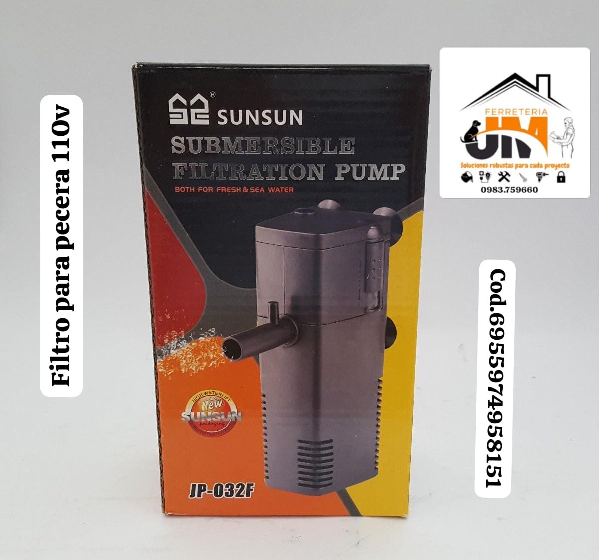 FILTRO ACUARIO JP-032F SUNSUN