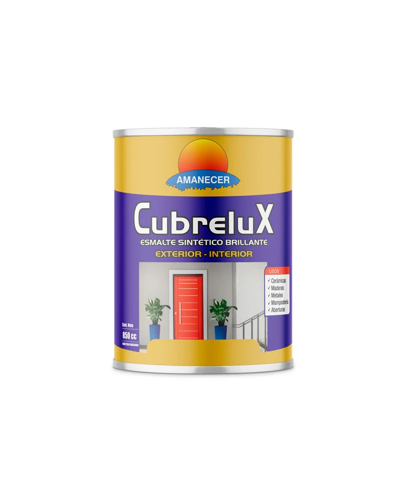 PINTURA SINTETICA 3 6LTS CUBRELUX NEGRO