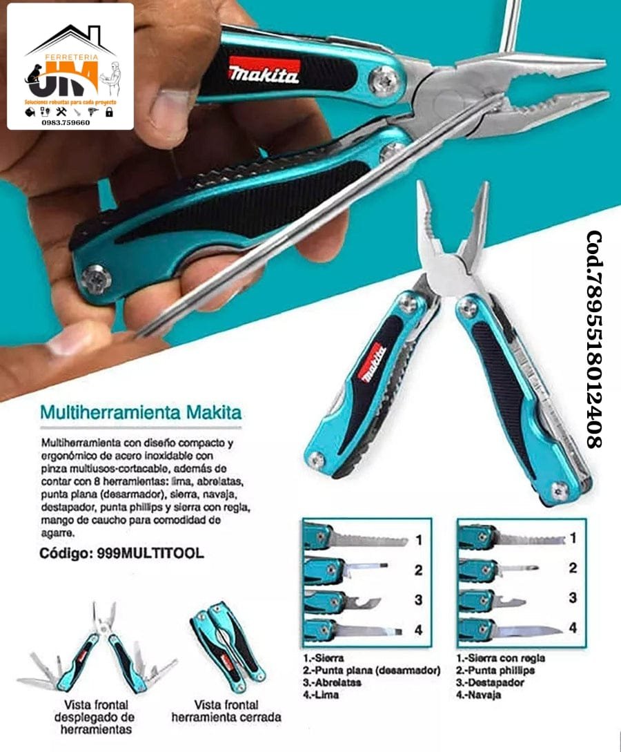 PINZA ALICATE MAKITA