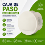 CAJA PASO 80X50X70 ESTANCA REDONDO ECOVILLE