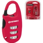 CANDADO PARA MALETA HERMEX 25MM COMBINACION