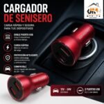 CARGADOR CEL TREQA PARA AUTO USB CC-321