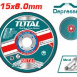 DISCO DEBASTE 115MM TOTAL METAL 115X6X22 2MM TAC22