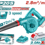 SOPLADOR TOTAL A BATERIA 20V 7M / SEG C / REGUL TABLI20682