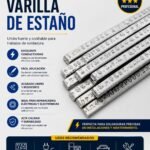 VARILLA PARA SOLDAR ESTANHO FISAE 30X70 BARRA PARA SOL