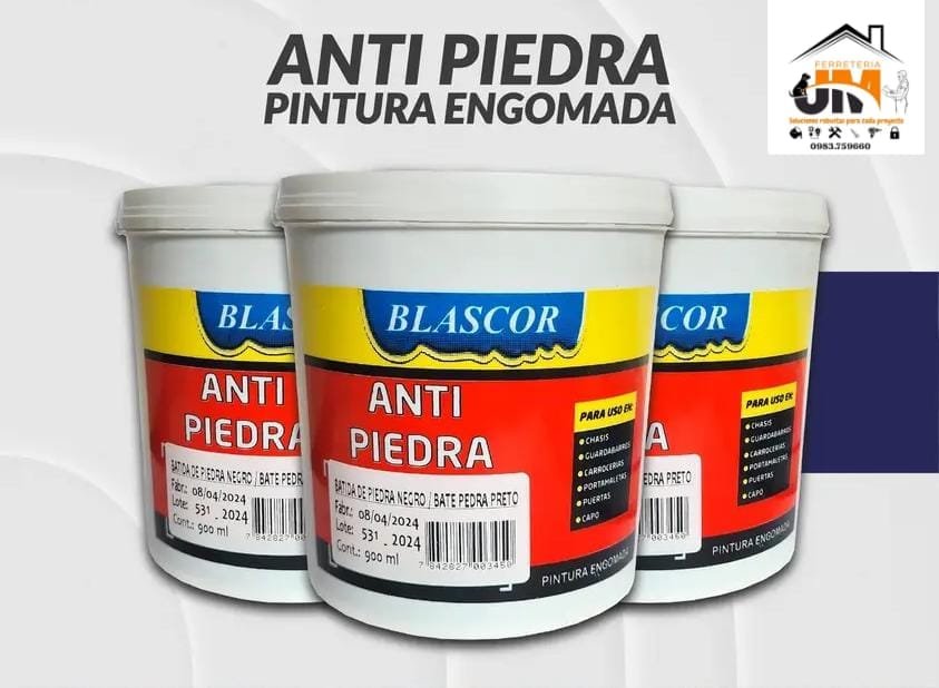 BATE PIEDRA PINTURA BATEPEDRA 900ML BLANCO BLASCOR - Imagen 1