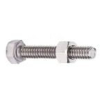 BULON 3 / 8X4 C / TUERCA METALBO PARA MAQ