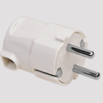 FICHA MACHO SCHUKO 2X16A+T JASAK CABLE COSTADO