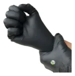 GUANTE GOMA VABENE GG NEGRO NITRILICA 100UNID - Imagen 2